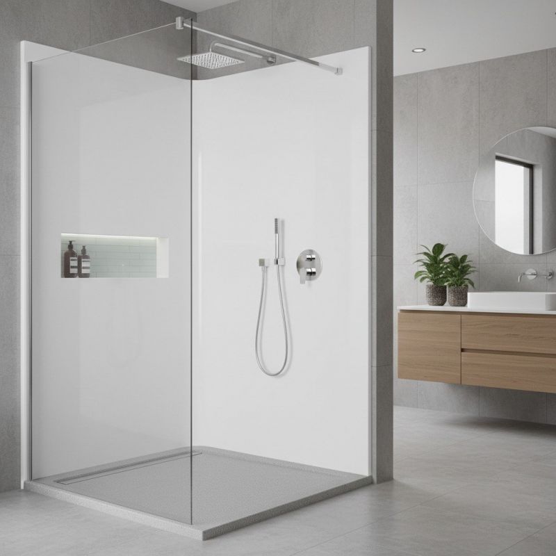 Shower Enclosure Installation detail
