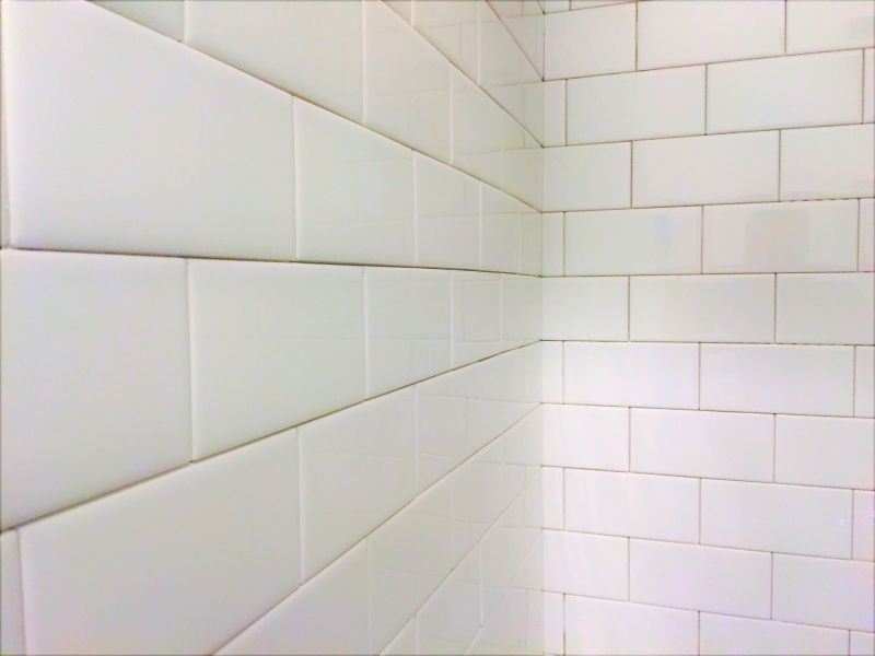 Creative Tile Patterns in Small Showers